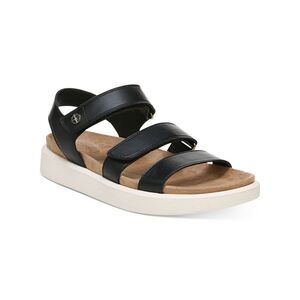 GIANI BERNINI Womens Black 1 Platform Felicitty Toe Wedge Slingback Sandal 9 M